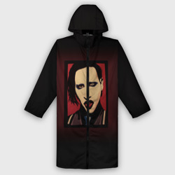 Мужской дождевик 3D Marilyn Manson