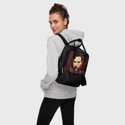 Женский рюкзак 3D Marilyn Manson - фото 2