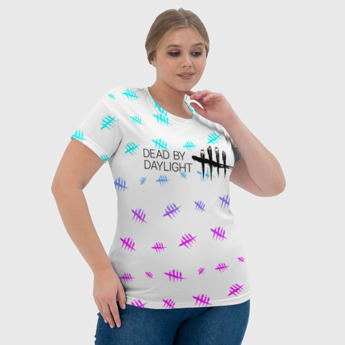 Женская футболка 3D с принтом DEAD BY DAYLIGHT, фото #4