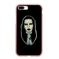 Чехол для iPhone 7Plus/8 Plus матовый Marilyn Manson