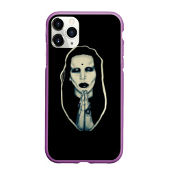 Чехол для iPhone 11 Pro Max матовый Marilyn Manson