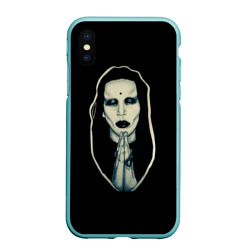 Чехол для iPhone XS Max матовый Marilyn Manson