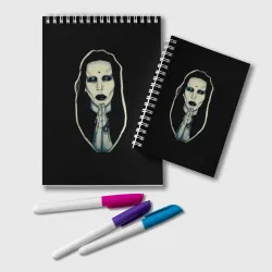 Блокнот Marilyn Manson
