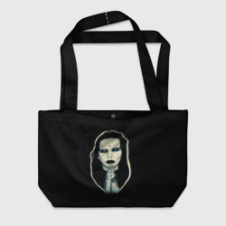 Пляжная сумка 3D Marilyn Manson