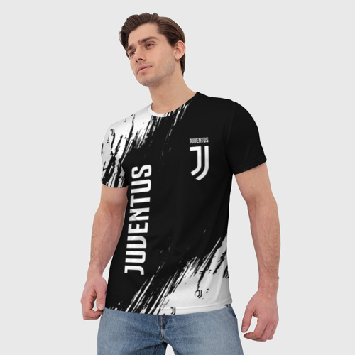 Мужская футболка 3D Juventus Ювентус, цвет 3D печать - фото 3