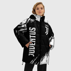 Женская зимняя куртка Oversize Juventus Ювентус - фото 2