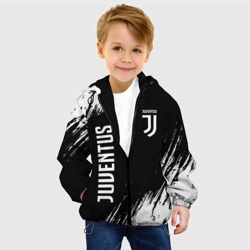 Детская куртка 3D Juventus Ювентус, цвет черный - фото 3