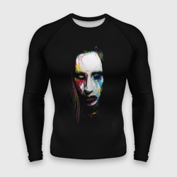 Мужской рашгард 3D Marilyn Manson