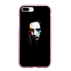 Чехол для iPhone 7Plus/8 Plus матовый Marilyn Manson