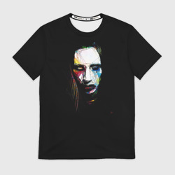 Мужская футболка 3D Marilyn Manson