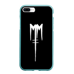 Чехол для iPhone 7Plus/8 Plus матовый Marilyn Manson