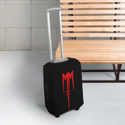 Чехол для чемодана 3D Marilyn Manson - фото 2