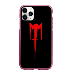 Чехол для iPhone 11 Pro Max матовый Marilyn Manson