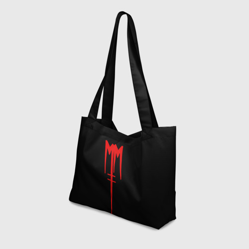 Пляжная сумка 3D Marilyn Manson - фото 3