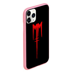 Чехол для iPhone 11 Pro Max матовый Marilyn Manson - фото 2