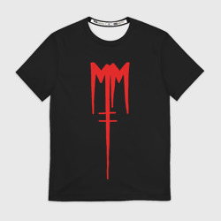 Мужская футболка 3D Marilyn Manson