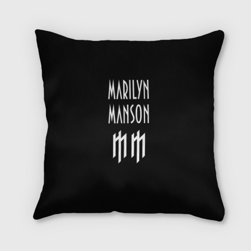 Подушка 3D Marilyn Manson