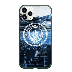 Чехол для iPhone 11 Pro матовый Manchester city