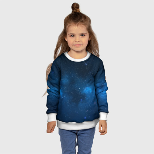 Детский свитшот 3D с принтом Млечный путь, фото #4
