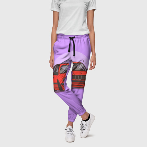 Женские брюки 3D БМВ Пандем, цвет 3D печать - фото 3