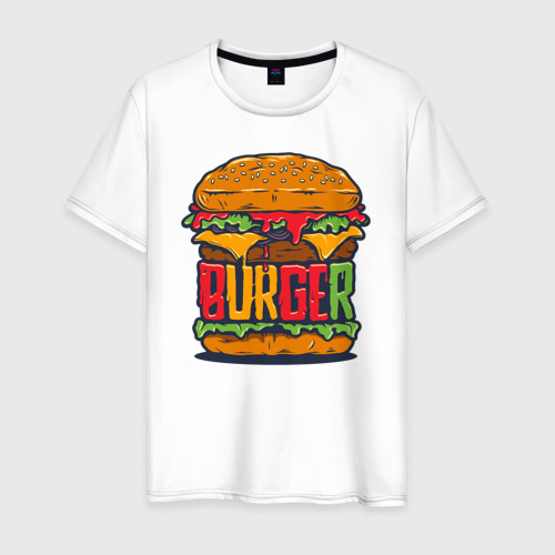 Мужская футболка хлопок BURGER