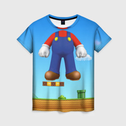 Женская футболка 3D Mario