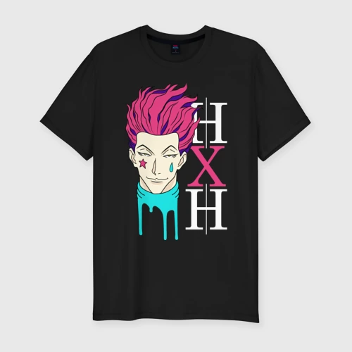 Мужская футболка хлопок Slim H x H лого