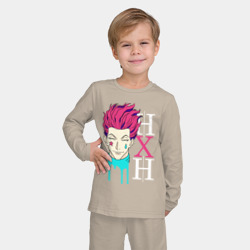 Детская пижама с лонгсливом хлопок H x H лого - фото 2