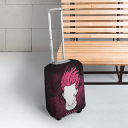 Чехол для чемодана 3D H x H розовые волосы - фото 2