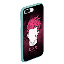 Чехол для iPhone 7Plus/8 Plus матовый H x H розовые волосы - фото 2