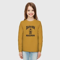 Детский лонгслив хлопок Death Row Records - фото 2
