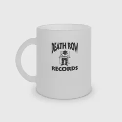 Кружка матовая стеклянная Death Row Records