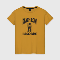 Женская футболка хлопок Death Row Records