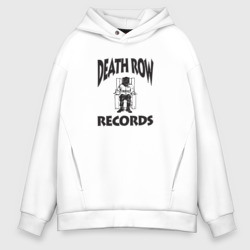 Мужское худи Oversize хлопок Death Row Records