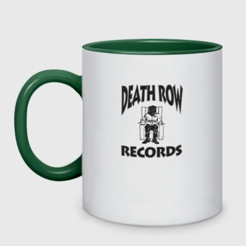 Кружка двухцветная Death Row Records