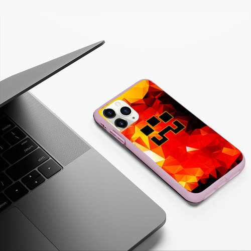 Чехол для iPhone 11 Pro матовый с принтом Minecraft Dungeons, фото #5