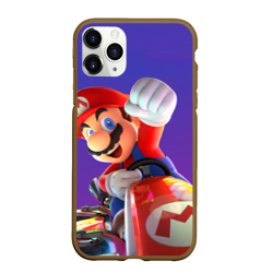 Чехол для iPhone 11 Pro Max матовый Mario 3D