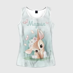 Женская майка 3D Мария