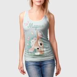 Женская майка 3D Мария - фото 2