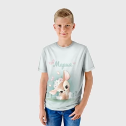 Детская футболка 3D Мария - фото 2