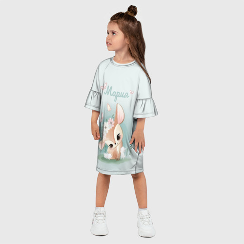 Детское платье 3D Мария, цвет 3D печать - фото 3