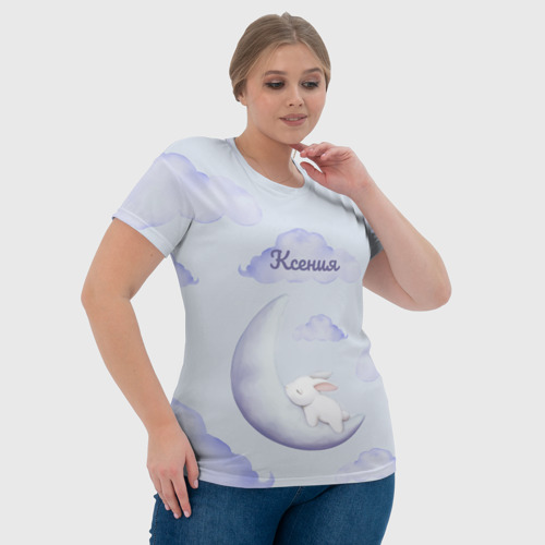 Женская футболка 3D Ксения - фото 6