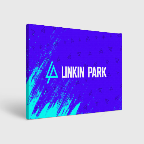 Холст прямоугольный LINKIN PARK / ЛИНКИН ПАРК, цвет 3D печать