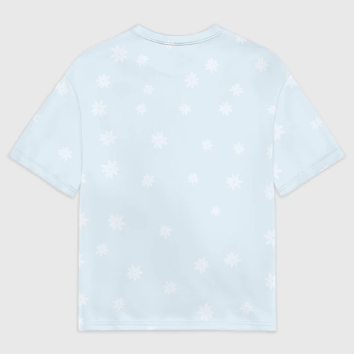 Женская футболка oversize 3D Дарья - фото 2