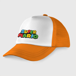 Детская кепка тракер Super Mario