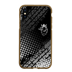 Чехол для iPhone XS Max матовый Scania