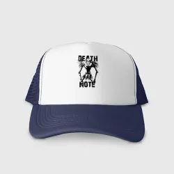 Кепка тракер с сеткой Death Note black Ryuk