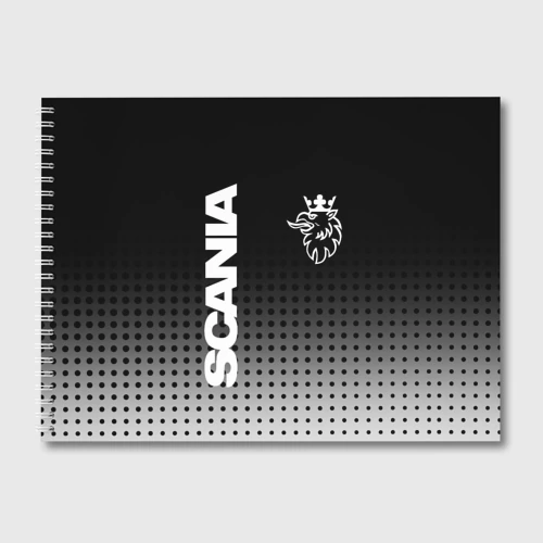 Альбом для рисования Scania