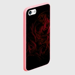 Чехол для iPhone 5/5S матовый Fire - фото 2