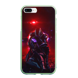 Чехол для iPhone 7Plus/8 Plus матовый Mass Effect